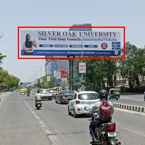 GANTRY : 50 X 12   SINDHUBHAVAN ROAD NR. SHILP TOW. PAKWAN SG ROAD TO SP RING ROAD
