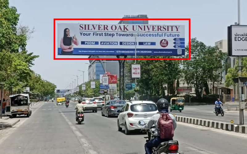 GANTRY : 50 X 12   SINDHUBHAVAN ROAD NR. SHILP TOW. PAKWAN SG ROAD TO SP RING ROAD
