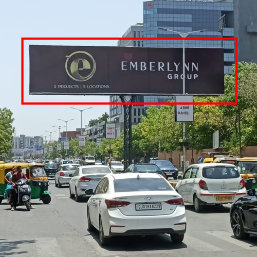 GANTRY : 50 X 12   SINDHUBHAVAN ROAD NR. SHILP TOW. SP RING ROAD TO SG ROAD PAKWAN CIRCLE