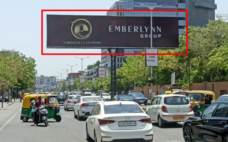 GANTRY : 50 X 12   SINDHUBHAVAN ROAD NR. SHILP TOW. SP RING ROAD TO SG ROAD PAKWAN CIRCLE