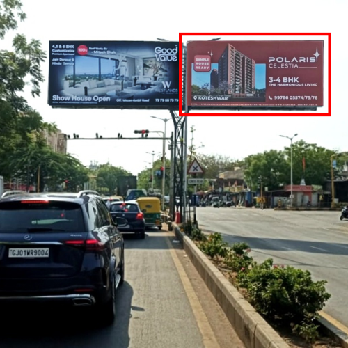 GANTRY : 24 X 12  BODAKDEV NFD CIRCLE FCG VASTRAPUR TOWARDS SG ROAD – R, BODAKDEV