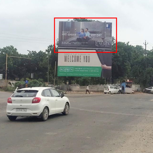 HOARDING : 40 X 20    SP RING ROAD OGANAJ CIRCLE, TOWARDS SCIENCE CITY (UP), SP RING ROAD