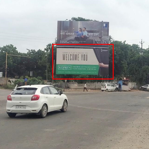HOARDING : 40 X 20    SP RING ROAD OGANAJ CIRCLE, TOWARDS SCIENCE CITY (DN), SP RING ROAD