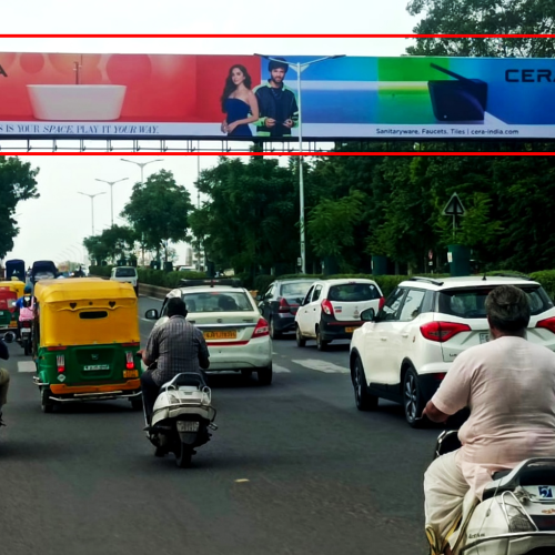 GANTRY : 81 X 10    SUBHASHBRIDGE, AIRPORT TO RTO CIRCLE, SUBHASHBRIDGE 