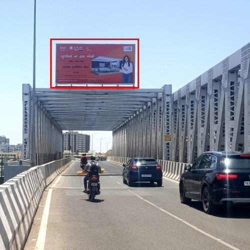 HOARDING : 20 X 10   THALTEJ – SHILAJ FLYOVER, FACING TOWARDS THALTEJ TO SHILAJ – L, THALTEJ – SHILAJ