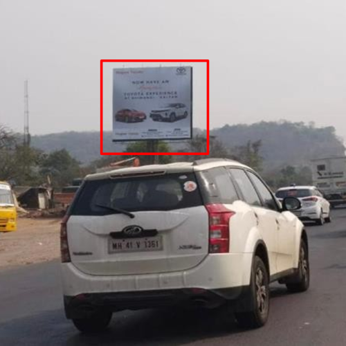 HOARDING : 35 X 35 THANE – OPP MINI PUNJAB NEAR UPPER LODHA TOWARDS KALYAN, THANE
