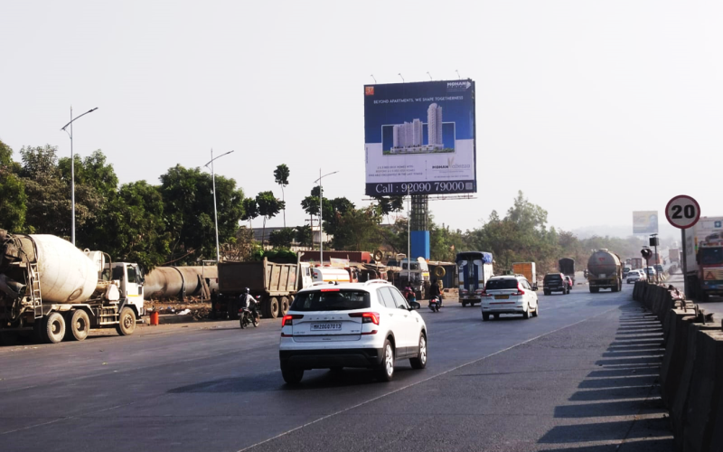 HOARDING : 40 X 40 THANE NASHIK HIGHWAY MANKOLI BRIDGE, BHIWANDI