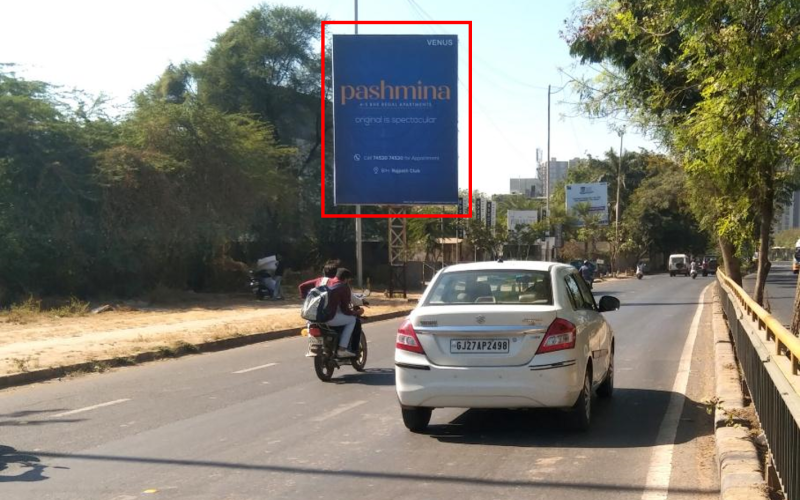 UNIPOLE : 15 X 20 AMBALI – BOPAL ROAD TOWARDS ISCON TO SP RING ROAD / BOPAL, BOPAL