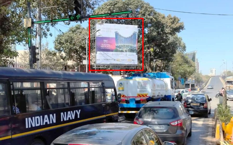 HOARDING : 30 X 25 P DEMELLO ROAD BEFORE FREEWAY TRAFFIC FROM CSMT – ATAL SETU BRIDGE, CHEMBUR