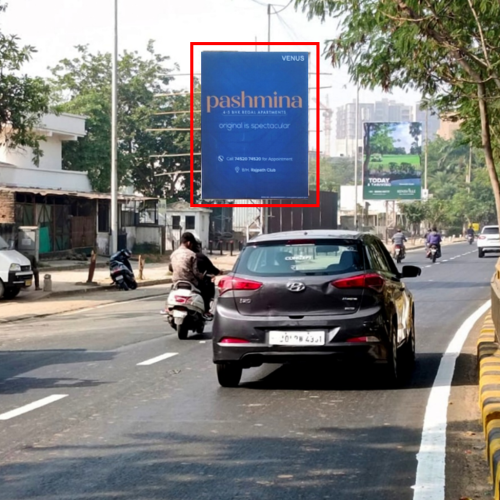 UNIPOLE : 15 X 20  AMBALI – BOPAL ROAD TOWARDS ISCON TO SP RING ROAD / BOPAL – 1, BOPAL