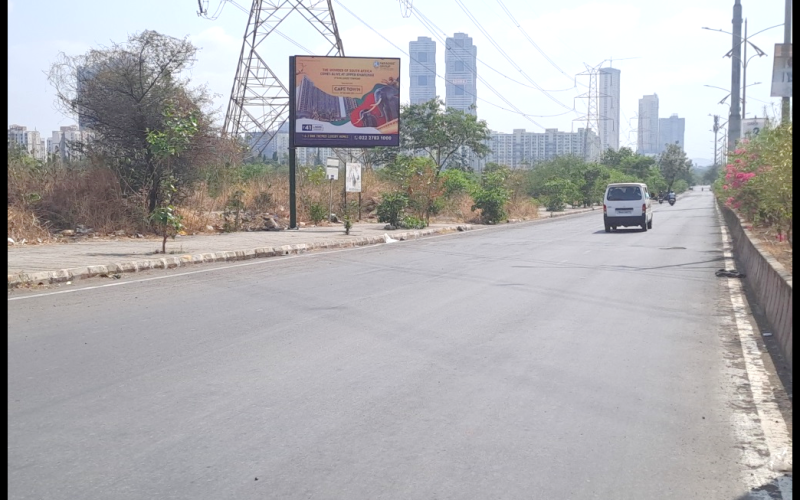 FLAG : 12 X 10   AFTER OVA CAMP CIRCLE TALOJA JAIL ROAD TOWARDS MANNAT CORNER (F-4)