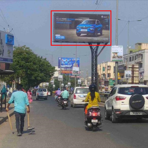 UNIPOLE [CANTILEVER] : 20 X 10  BOPAL ENTRY NR. VAKIL SAHEB BRIDGE BOPAL BRIDGE TOWARDS GHUMA, BOPAL 