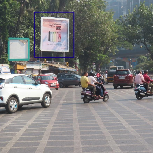 HOARDING : 18 X 18 ON WEH, AT KALA NAGAR & BKC JUNCTION, BANDRA