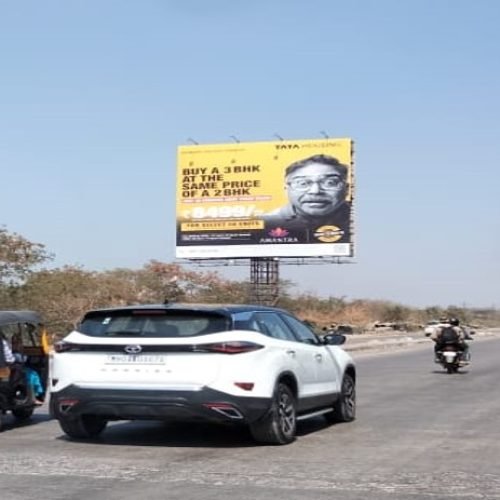 HOARDING : 40 X 40  MANKOLI JUNCTION NEAR LODHA UPPER THANE, BHIWANDI