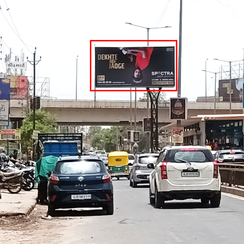 UNIPOLE [CANTILEVER] : 20 X 10   BOPAL EXIT NR. VAKIL SAHEB BRIDGE GHUMA TOWARDS BOPAL BRIDGE