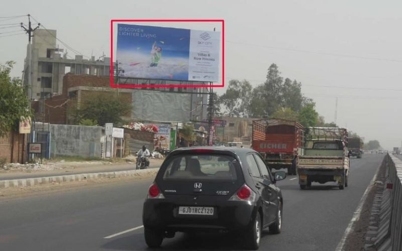 HOARDING : 40 X 20    CHANGODAR HIGHWAY FROM RAJKOT, CHANGODAR