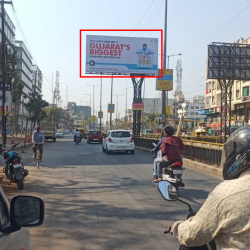 UNIPOLE : 20 X 10  BOPAL – GHUMA ROAD – O/S THE RETAIL PARK BOPAL BRIDGE TOWARDS GHUMA, BOPAL 