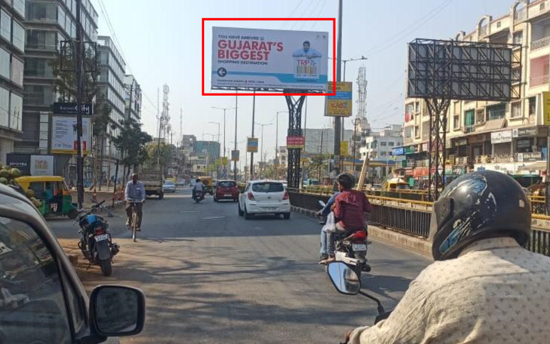 UNIPOLE : 20 X 10  BOPAL – GHUMA ROAD – O/S THE RETAIL PARK BOPAL BRIDGE TOWARDS GHUMA, BOPAL 