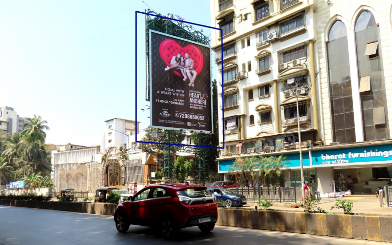 HOARDING : 30 X 40 ON S.V. ROAD, NR.SONY MONY, VILLE PARLE