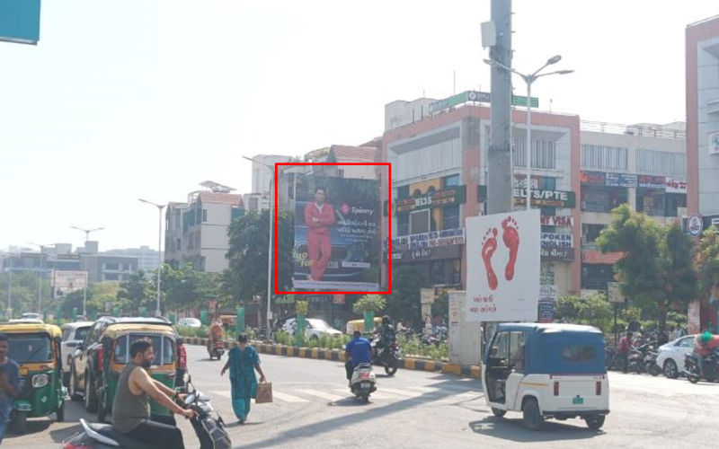 HOARDING : 25 X 31    OPP.PAVILLION MALL, SHUKAN ROAD, NIKOL 