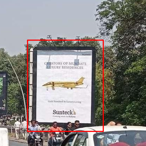 HOARDING : 15 X 20  KALYAN SUBHASH CHOWK RIGHT SIDE TRAFFIC FROM ULHASNAGAR TO KALYAN