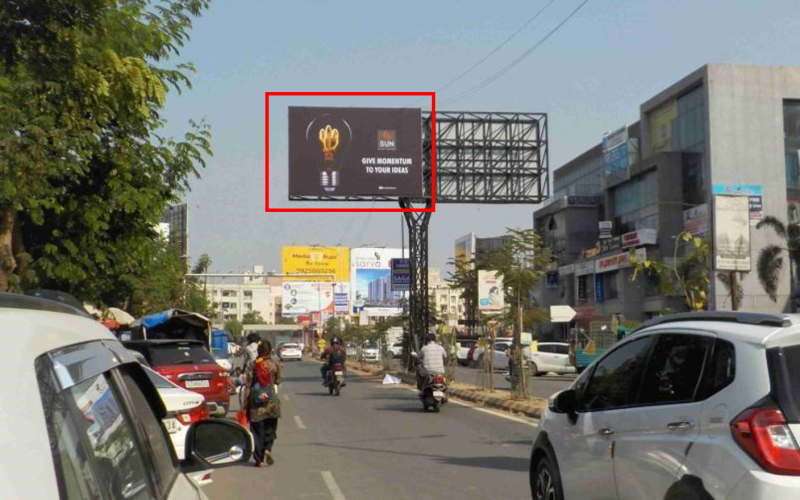 UNIPOLE : 15 X 10  SOUTH BOPAL – O/S SOBO CENTER, SAFAL PARISAR TO SOBO CROSS ROAD 