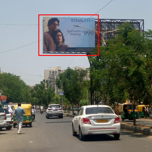 UNIPOLE : 15 X 10   SOUTH BOPAL – OPP.SOBO CENTER, SOBO CROSS ROAD TO SAFAL PARISAR, BOPAL