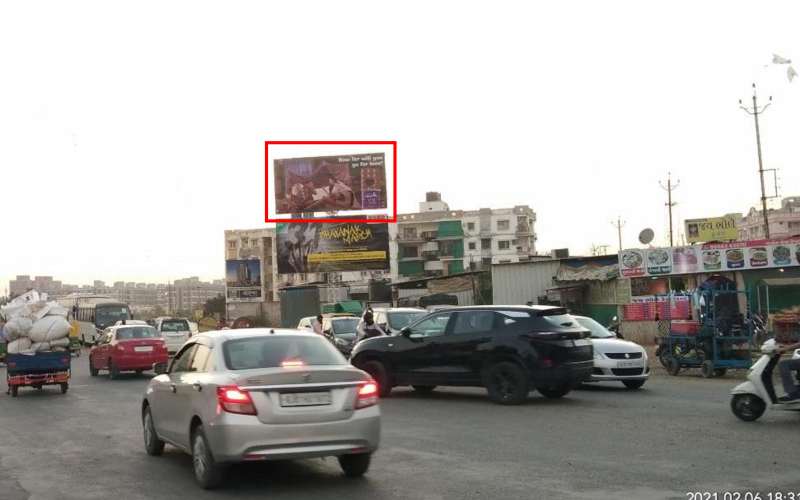 HOARDING : 30 X 15  BOPAL GHUMA ROAD,KABIR ENCLAVE (UP), BOPAL 