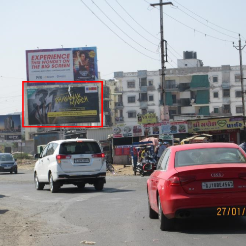 HOARDING : 30 X 15  BOPAL GHUMA ROAD,KABIR ENCLAVE( DN ) ,BOPAL