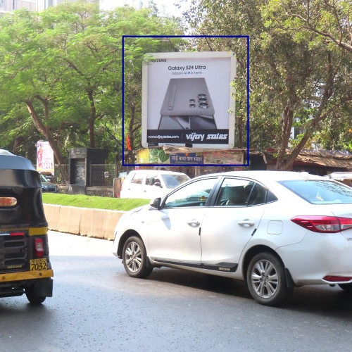 HOARDING : 16 X 16 – 10TH GULMOHAR ROAD, NR. AMITABH BUNGLOW, JUHU