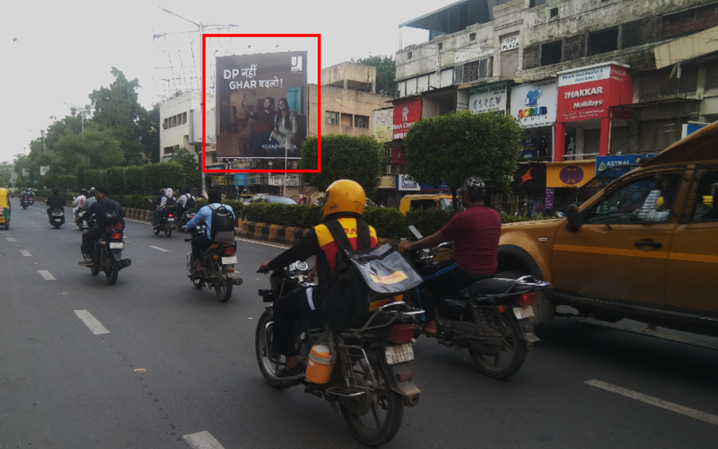 HOARDING : 30 X 30  SWASTIK JUNCTION, C. G. ROAD