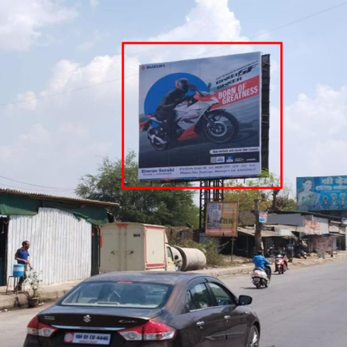 HOARDING : 40 X 40  KALYAN – OPP RITU HYUNDAI KALYAN – NASHIK HIGHWAY TOWARDS KALYAN
