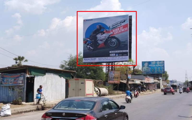 HOARDING : 40 X 40  KALYAN – OPP RITU HYUNDAI KALYAN – NASHIK HIGHWAY TOWARDS KALYAN
