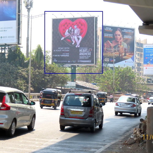 HOARDING : 40 X 40 ON WEH, NR. PUMP HOUSE, ANDHERI