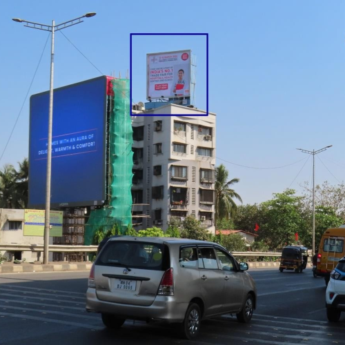 HOARDING : 20 X 20  ON WEH, NR. PUMP HOUSE, ANDHERI