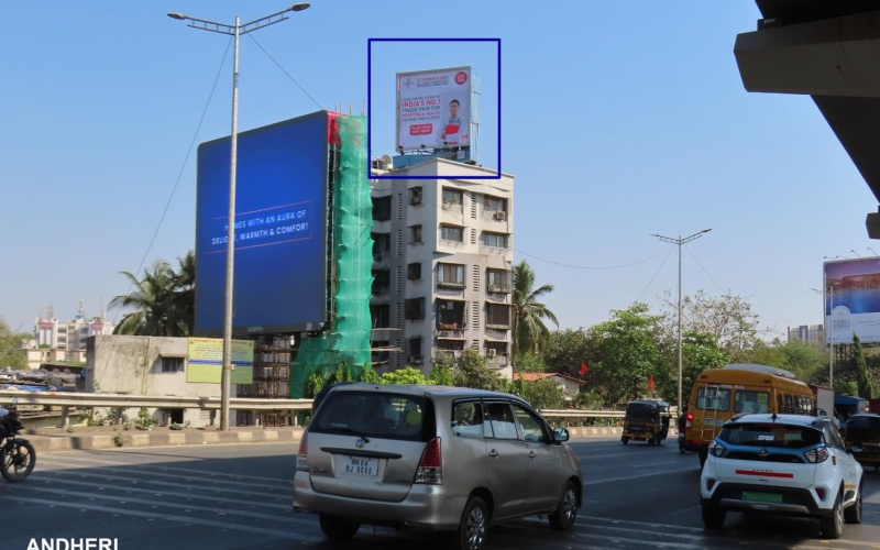 HOARDING : 20 X 20  ON WEH, NR. PUMP HOUSE, ANDHERI