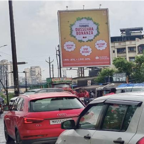 HOARDING : 30 X 40  CHAKKI NAKA JUNCTION TRAFFIC FROM KALYAN,ULLASNAGAR