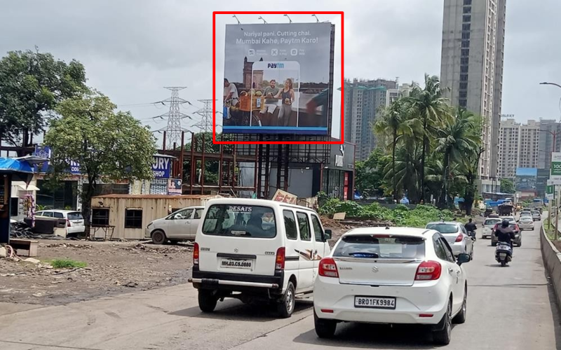 HOARDING : 40 X 40   DOMBIVLI SHILFATA JUNCTION – NEAR SHILFHATA JUNCTION TOWORDS DOMBIVLI