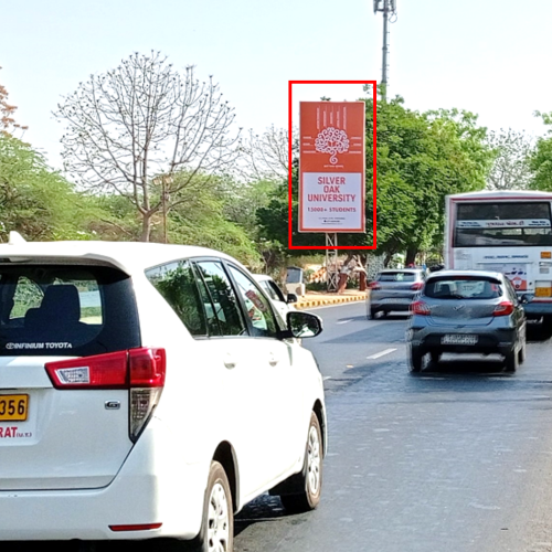 UNIPOLE : 10 X 20  AIRPORT ROAD, FACING CITY TO AIRPORT / GANDHINAGAR, AIRPORT ROAD