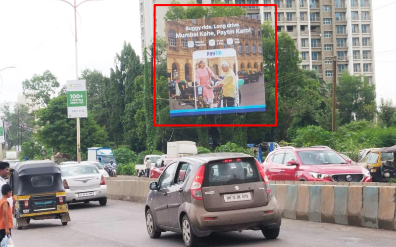 HOARDING : 40 X 40   DOMBIVLI SHILFATA JUNCTION – DOMBIVALI