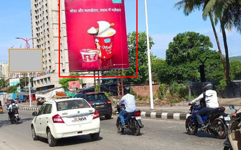 HOARDING : 40 X 50  DOMBIVLI SHILFATA JUNCTION – DOMBIVALI