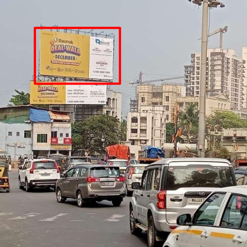 HOARDING : 60 X 30  SHILFATA JUNCTION FROM THANE, VASHI, MAHAPE TOWARDS KALYAN 