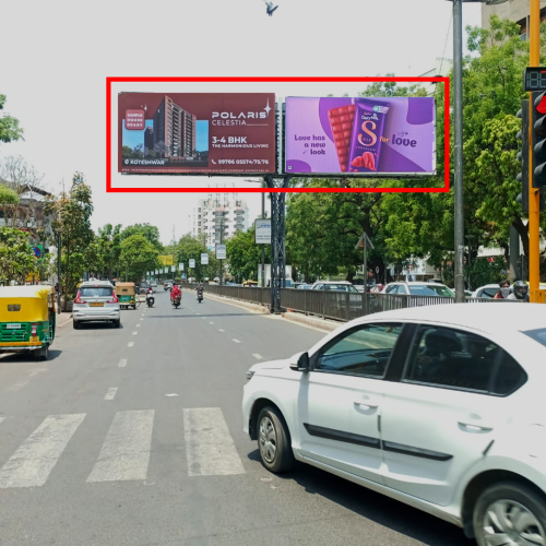 GANTRY : 50 X 12   GIRISH COLD DRINK CROSS ROAD TOW. PANCHWATI CIRCLE TO SWASTIK CROSS ROAD, CG ROAD