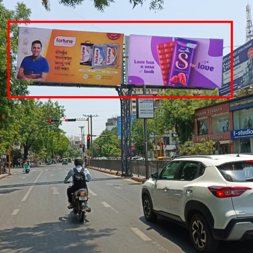 GANTRY : 50 X 12  GIRISH COLD DRINK CROSS ROAD TOW. SWASTIK CROSS ROAD TO PANCHWATI CIRCLE, CG ROAD