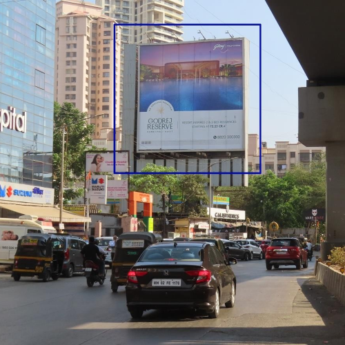HOARDING : 40 X 40  ON LINK ROAD, OPP. INORBIT, JOGESHWARI