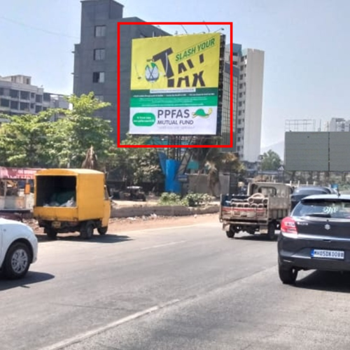 HOARDING : 40 X 40  DOMBIVLI – OPPOSITE SIDE CROMA SHOWROOM – DESAI NAKA NEAR LODHA PALAVA , THANE 2ND NO., DOMBIVALI