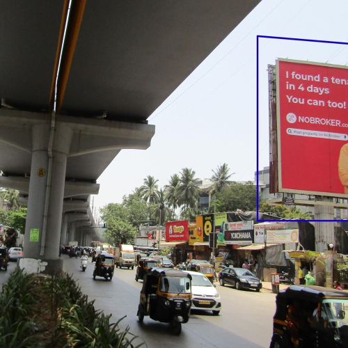 HOARDING : 40 X 40 ON LINK ROAD, OPP. INORBIT, GOREGAON