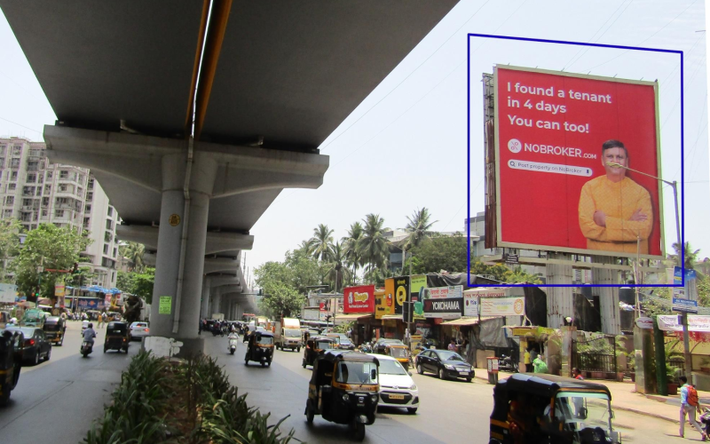 HOARDING : 40 X 40 ON LINK ROAD, OPP. INORBIT, GOREGAON
