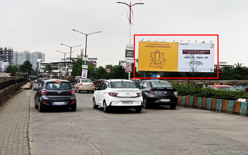 HOARDING : 103 X 40  DOMBIVLI – OPP. LODHA PALAVA BRIDGE