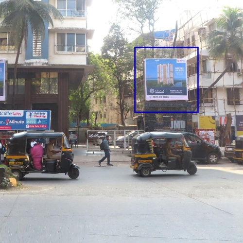 HOARDING : 10 X 10 ON MARVE ROAD, NR. ORLEM CHURCH, MALAD